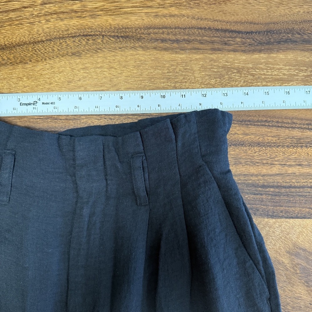 A New Day Pants‎ Women Small Black Pocketed Lightweight Tapered Casual 90s Look - Picture 6 of 11